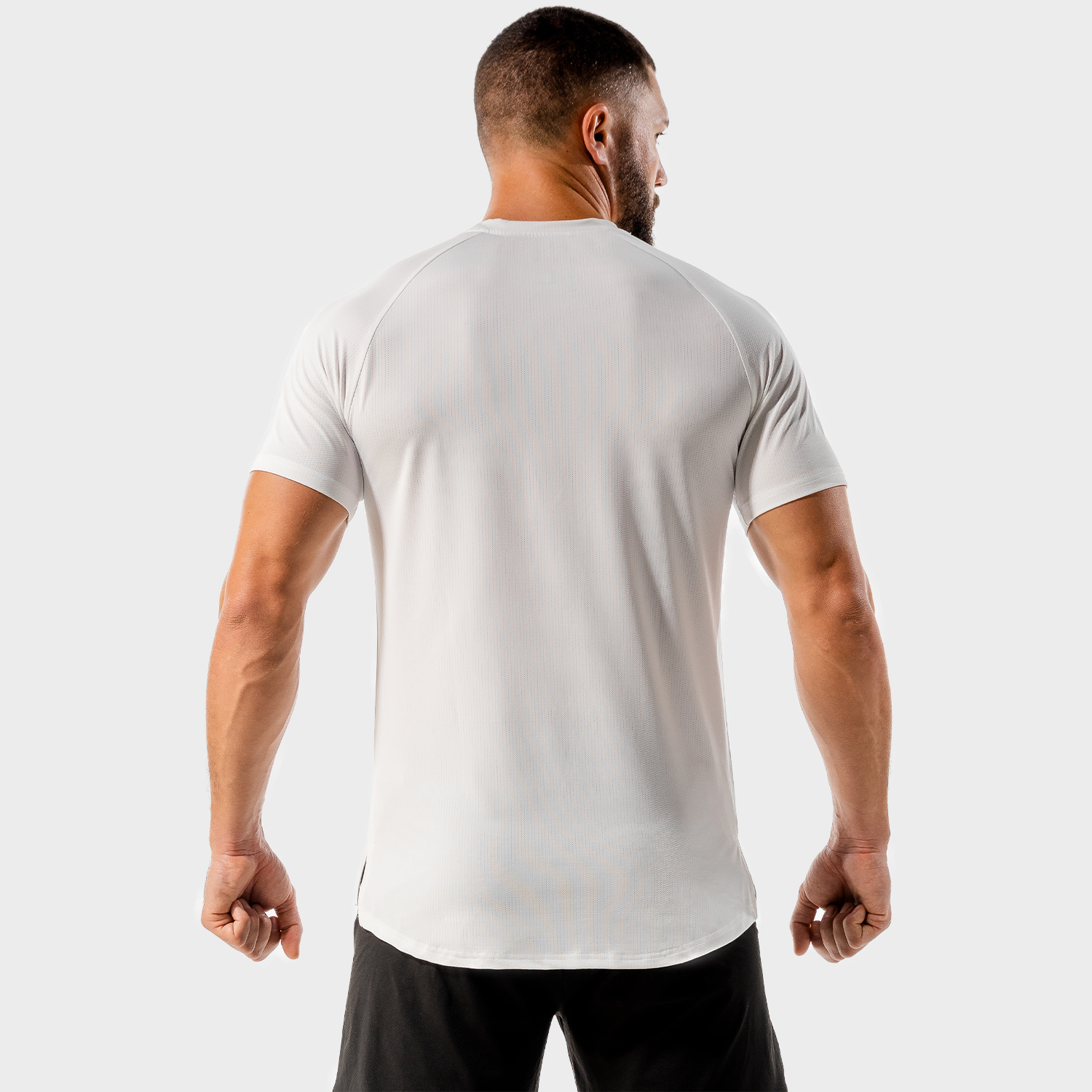 CORE MESH TEE - WHITE